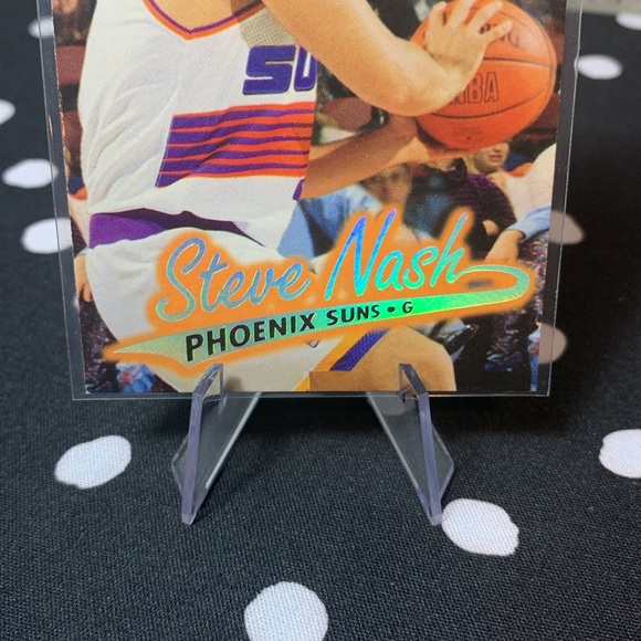 Steve Nash 1996 Fleer Ultra Rookie Card Phoenix Suns HOF Point Guard - Picture 4 of 5